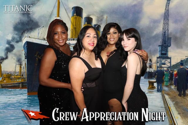 You’re the King of the World! Crew Appreciation Night at Titanic: The Artifact Exhibition