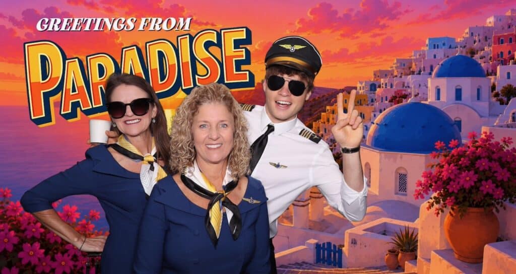 AI Photo Booth is a Passport to Paradise