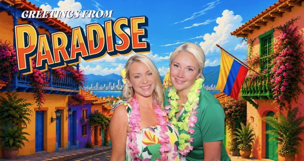 AI Photo Booth is a Passport to Paradise