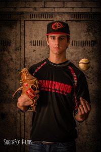 guy senior portraits, baseball portraits, rustic photography