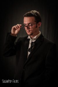 guy senior portraits, studious portraits