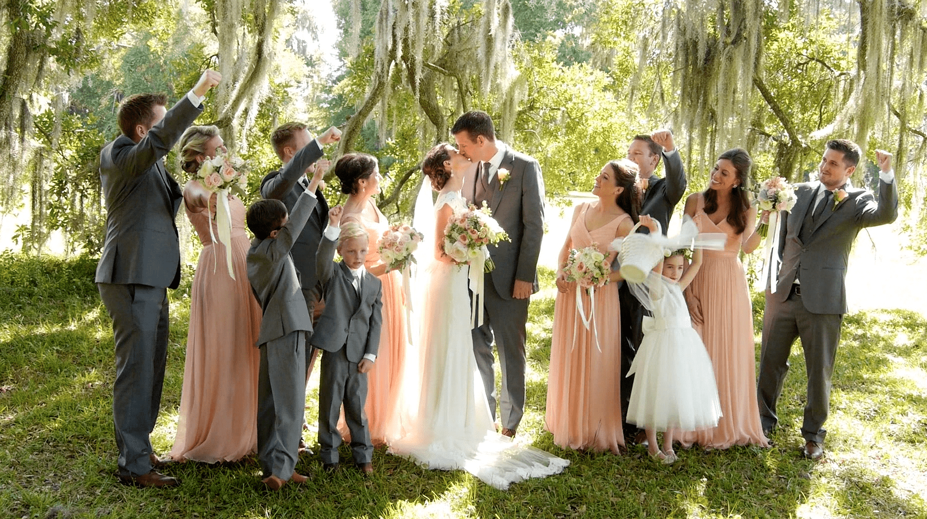 Laurie and Brian Wedding Video Southwood House Tallahassee, FL