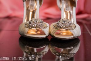 Wedding Shoes reflection