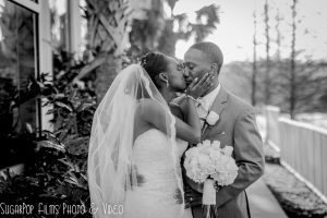 bride groom black and white portraits