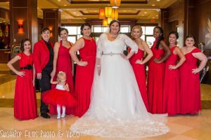 Wedding Photographer Hilton Carillon Bridal Party