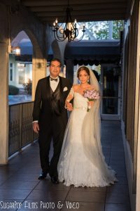 Orlando Wedding Photographer Crystal Ballroom Dad and Bride