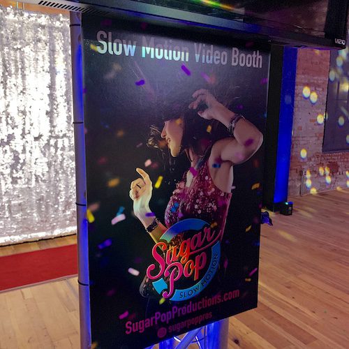 SugarPop Slow Motion Booth Orlando poster