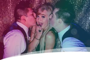 SugarPop Boys kissing girl party