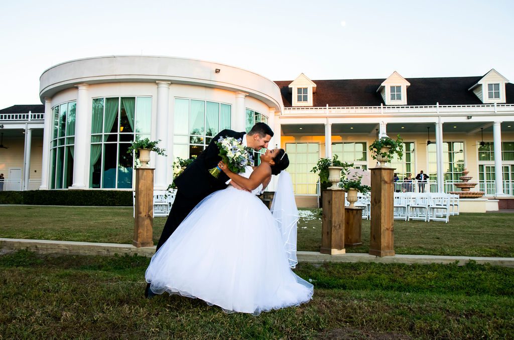 Lake Mary Events Center Wedding  Venue Kiss
