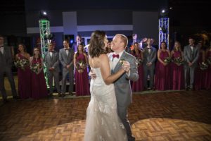 Orlando Science Center Wedding Venue first dance