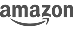AWS Amazon logo grey png