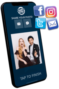 Social Sharing photo booth iphone