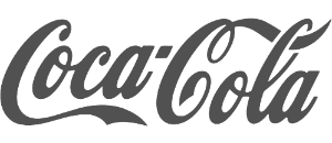 Coca Cola Logo grey png
