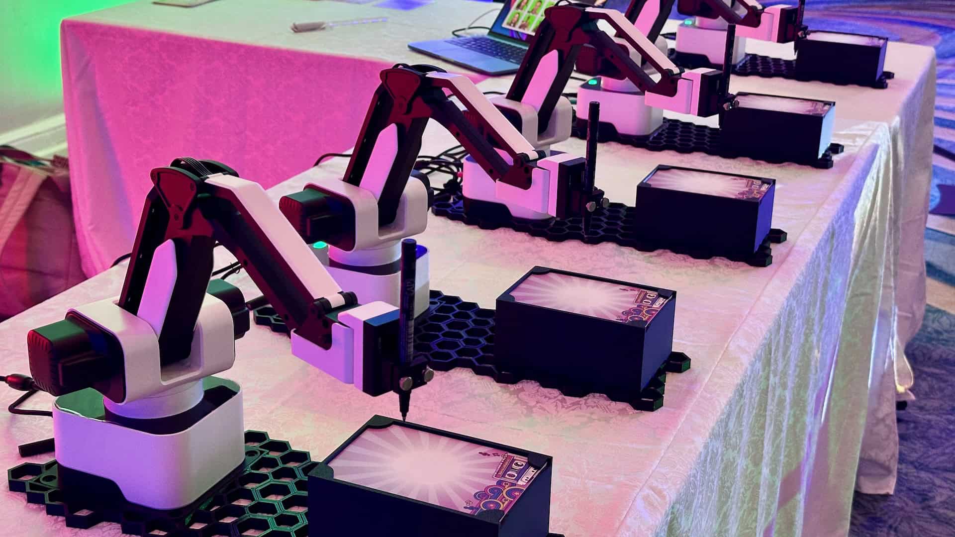 SketchRobots Bring the Magic to YPO's "Abracadabra!"