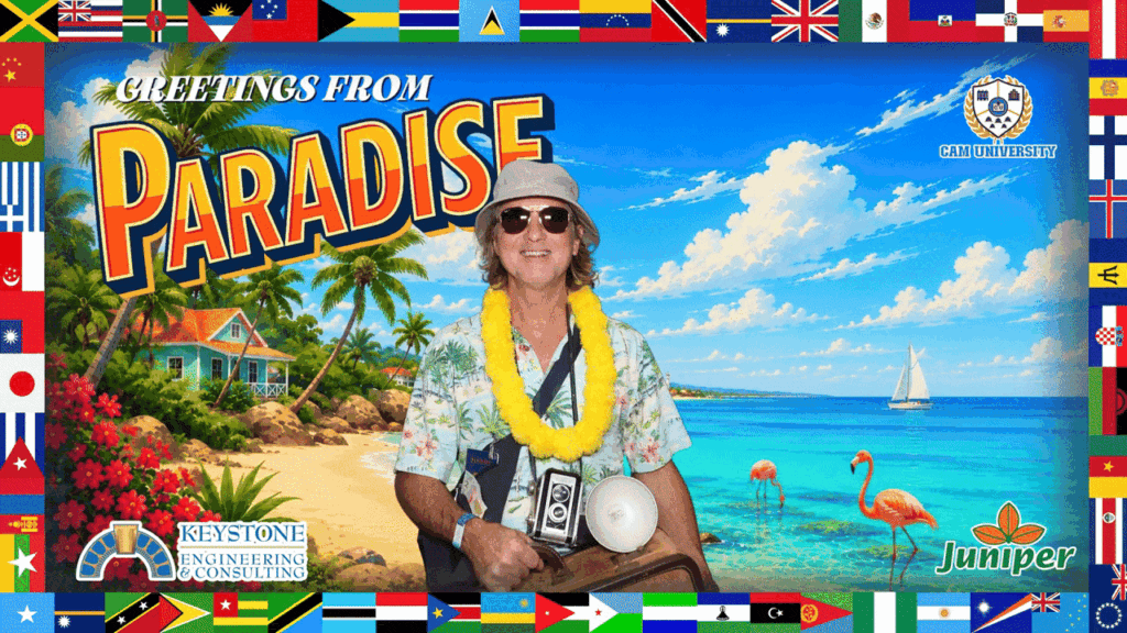 AI Photo Booth is a Passport to Paradise