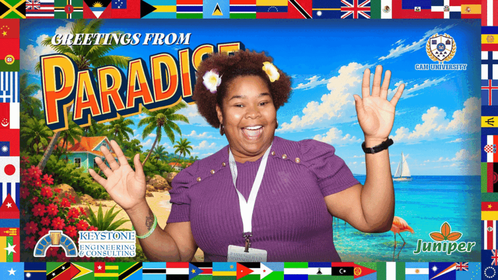 AI Photo Booth is a Passport to Paradise