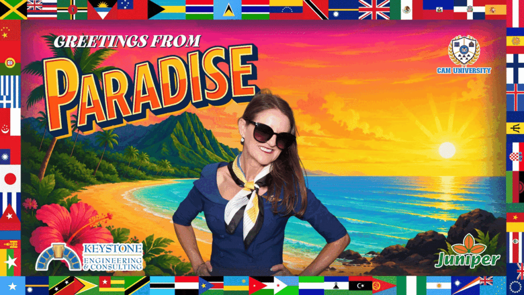 AI Photo Booth is a Passport to Paradise